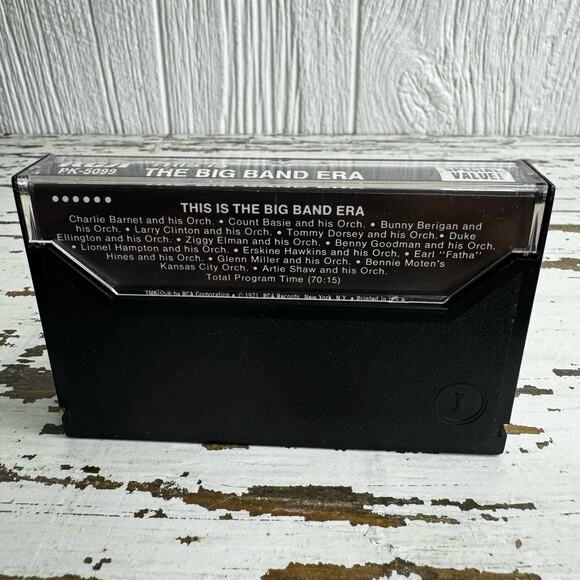 This Is The Big Band Era Cassette Tape 1971 Jazz Orchestra Ensemble Swing Vtg - Picture 6 of 6